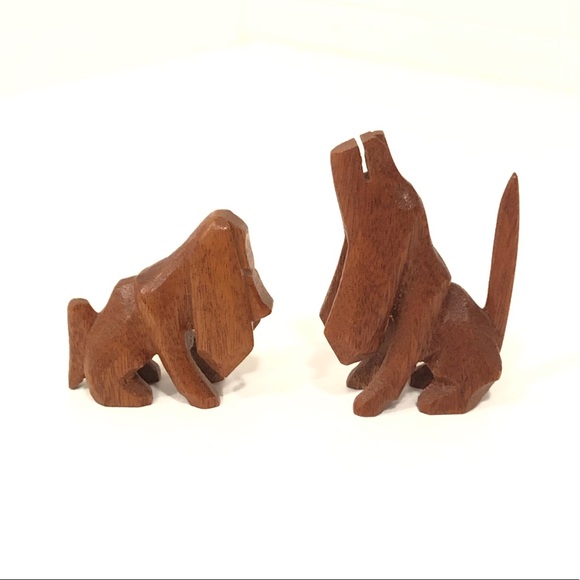 Vintage Other - VINTAGE Bloodhound Figurines